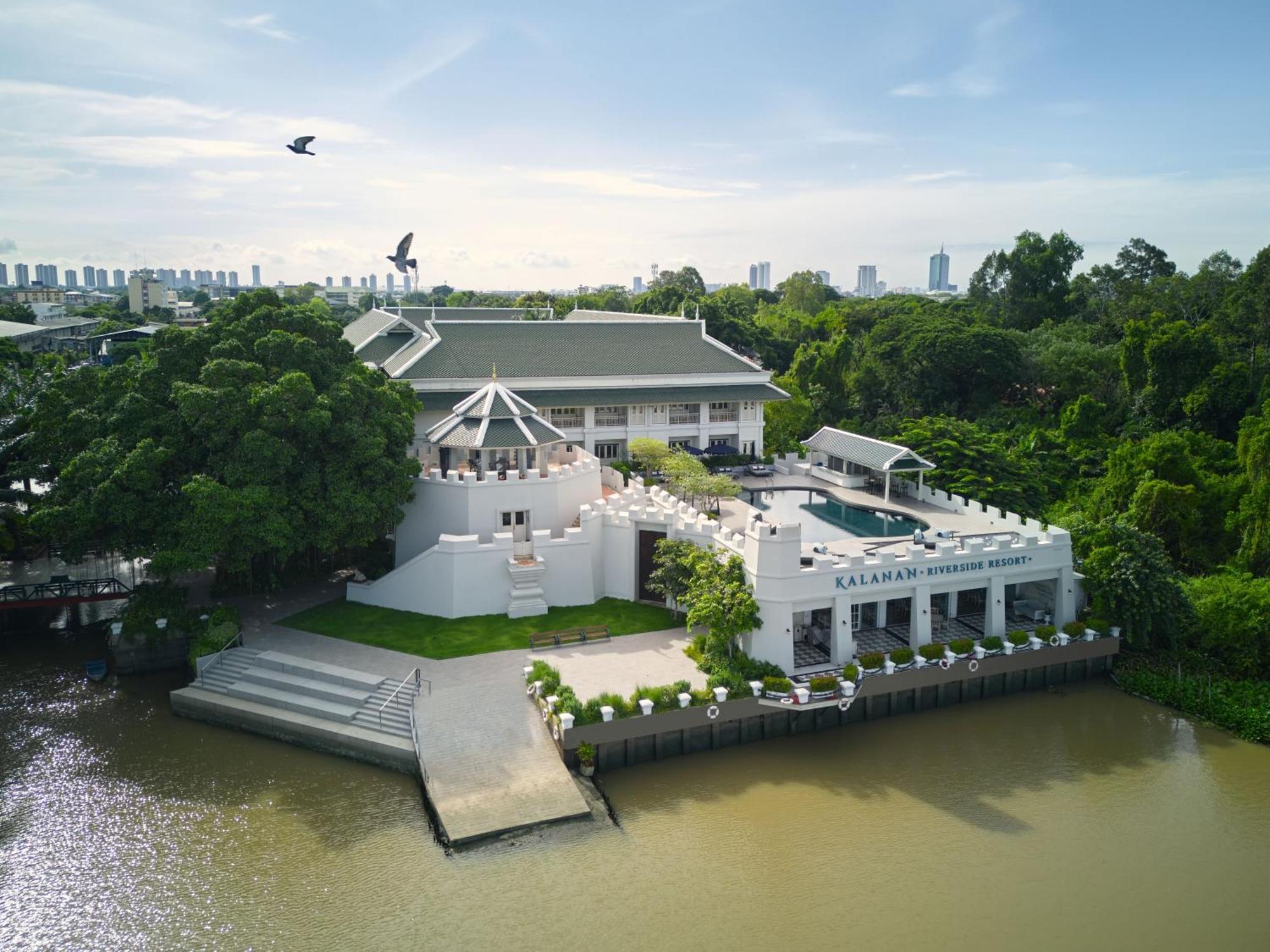 Kalanan Riverside Resort Nonthaburi Exterior foto